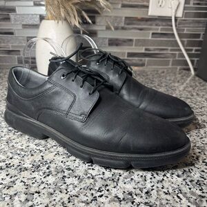 Johnston & Murphy Men’s XC4® Tanner Plain Toe Black Leather Size 12